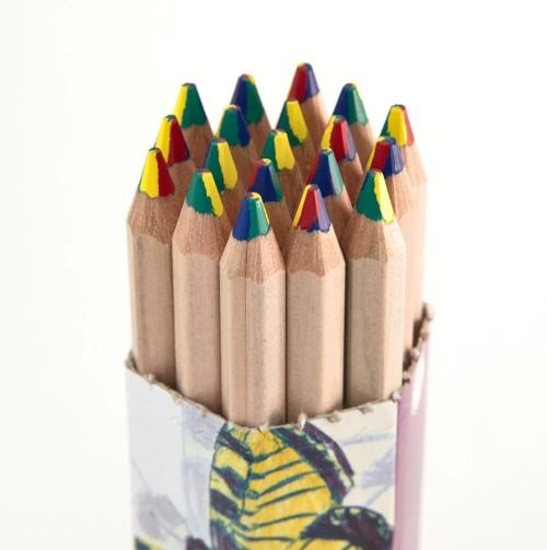스토크마 색연필 육각형 4색